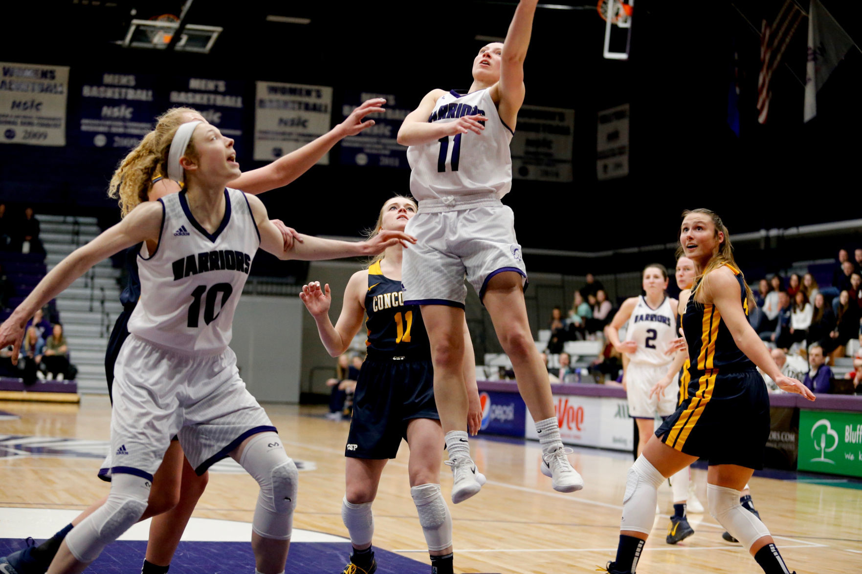 WSU WBB vs Concordia 8